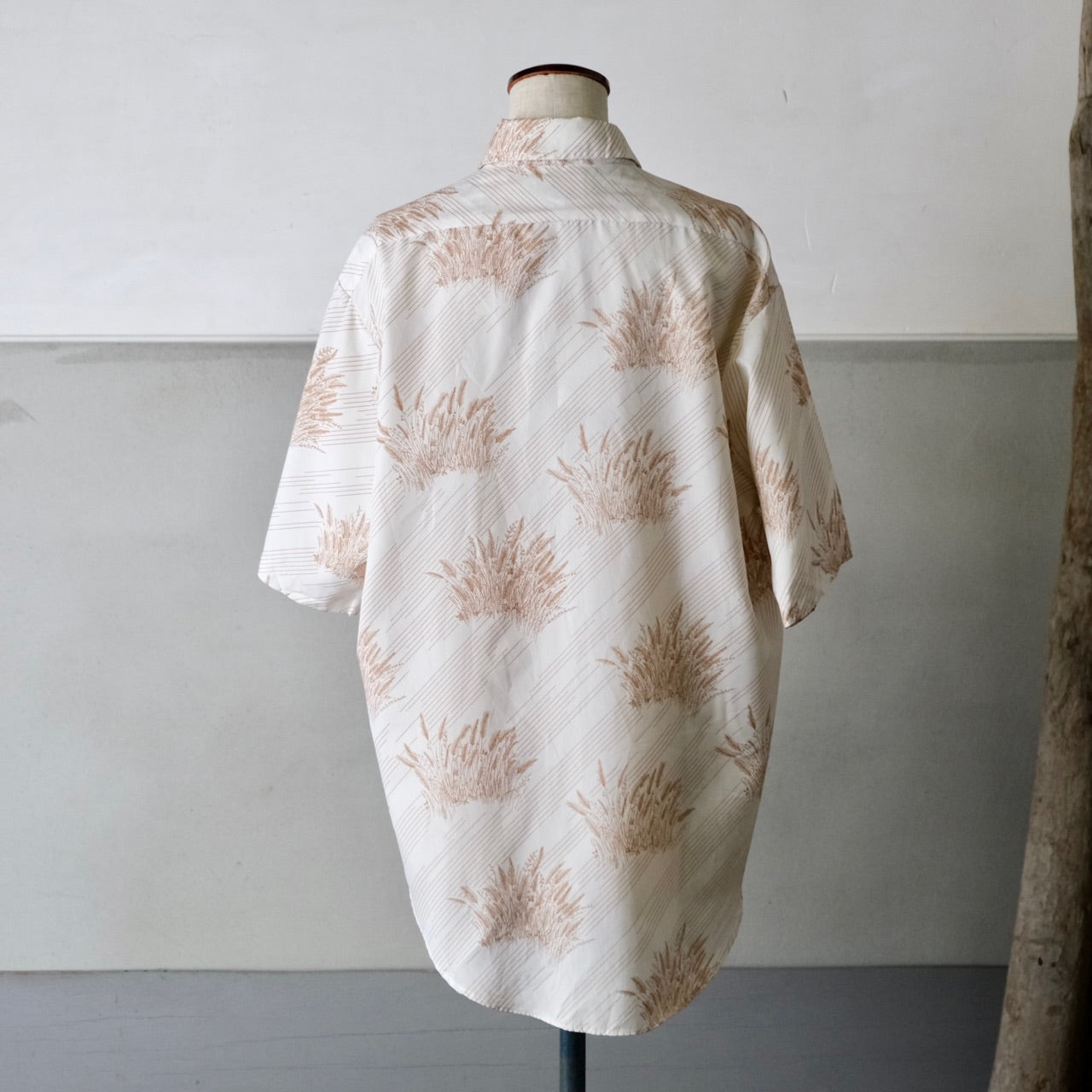 ワイルドグラスバターン半袖シャツ アメリカ古着 - 古着屋 sio