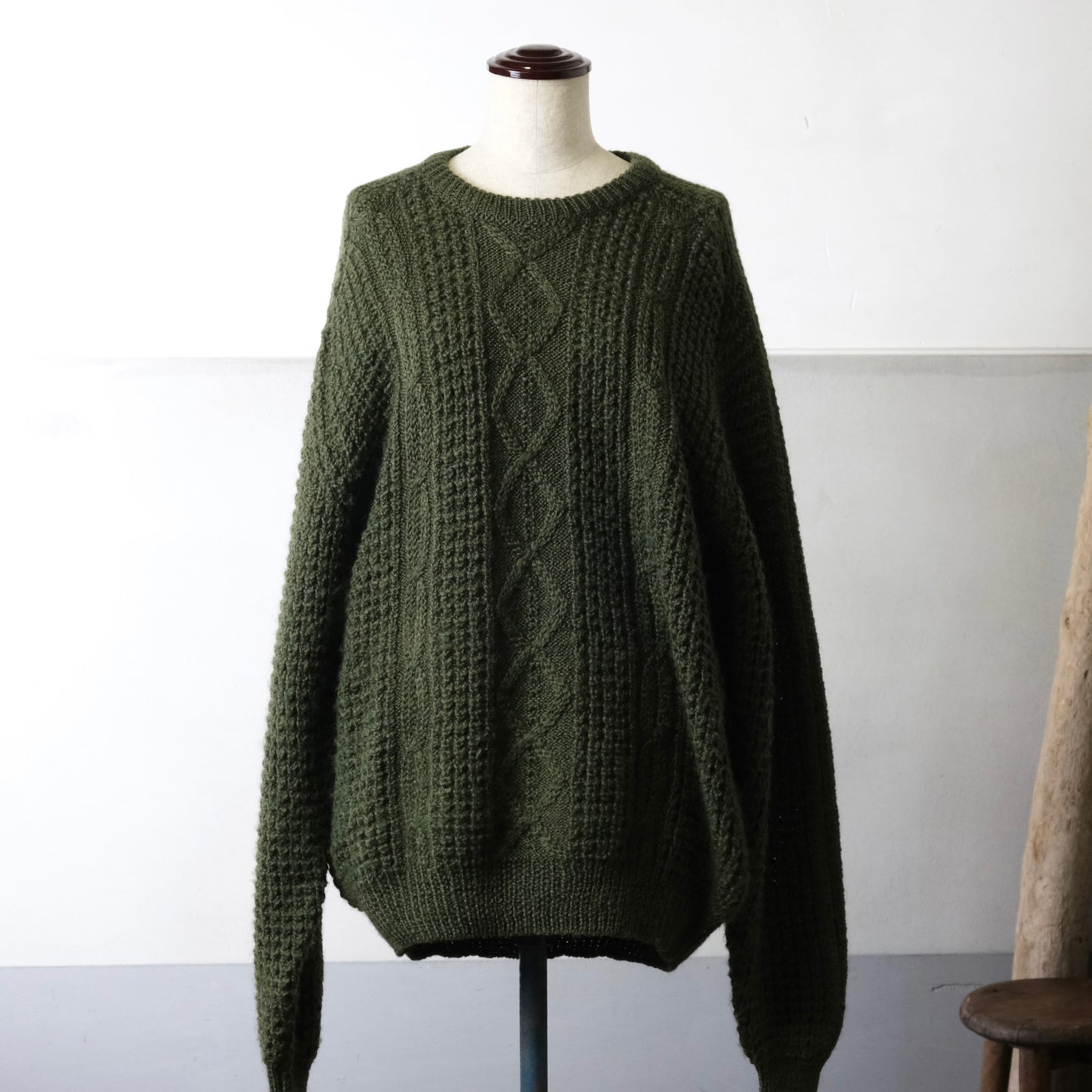 アイルランド製 GAELTARRAフィッシャーマンセーター - 古着屋 sio