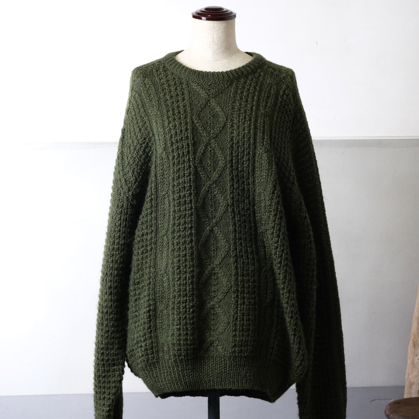 アイルランド製 GAELTARRAフィッシャーマンセーター - 古着屋 sio