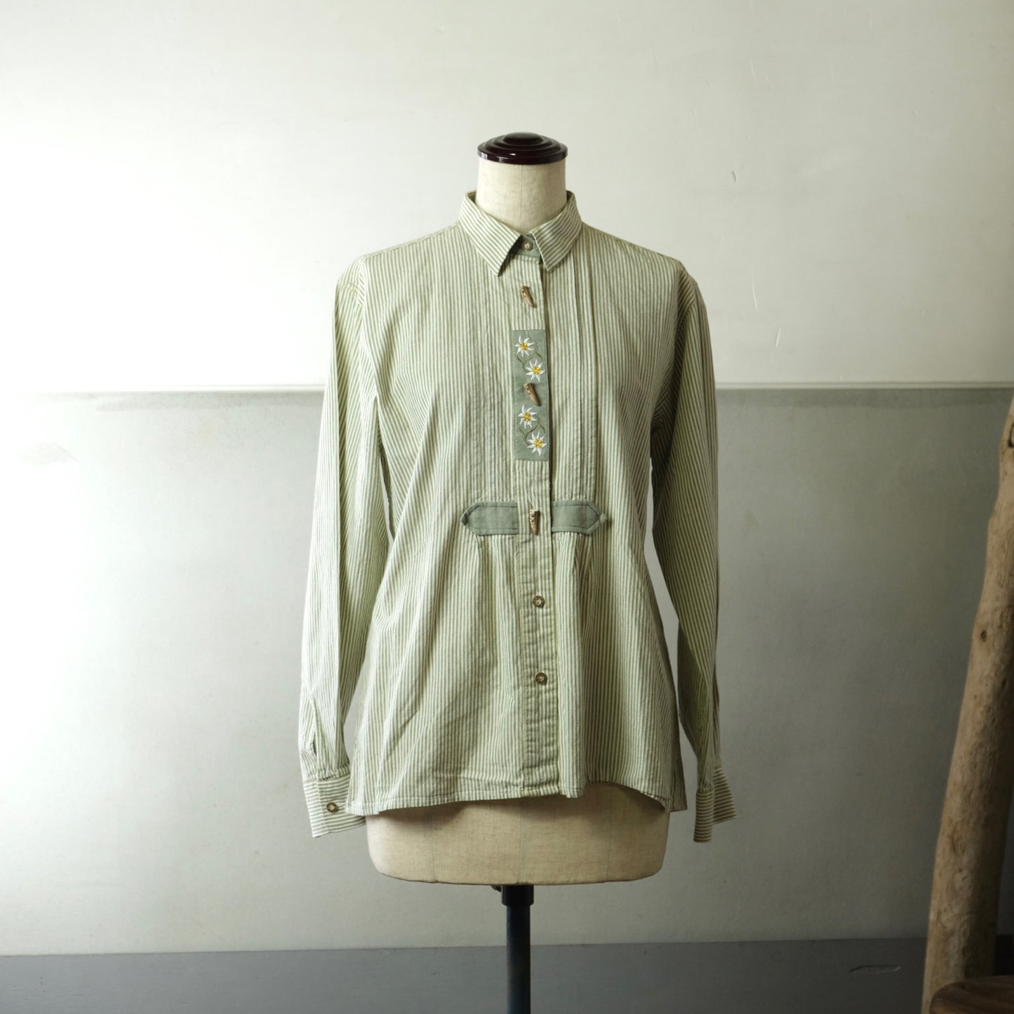 エーデルワイス チロルストライプシャツ - 古着屋 sio