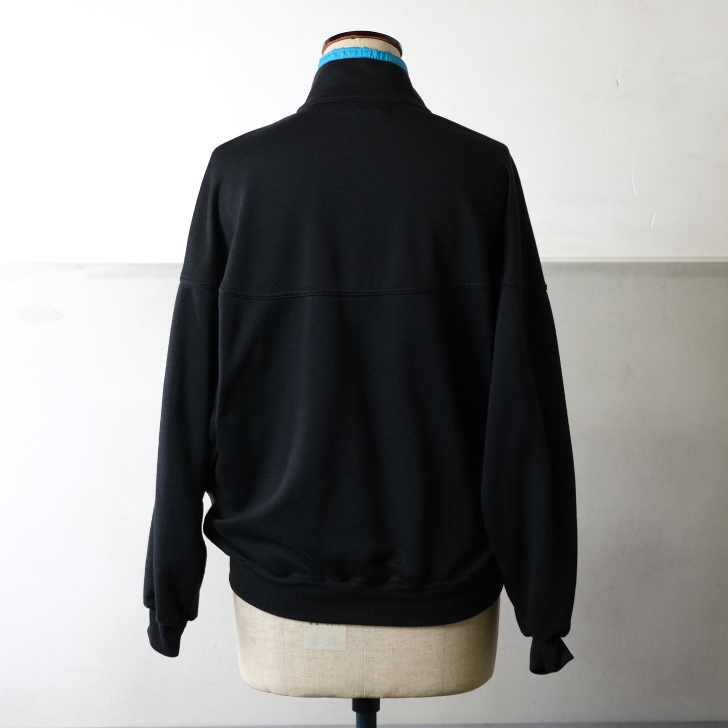 90s ハーフジップ マルチカラー トレーナー スウェット - 古着屋 sio