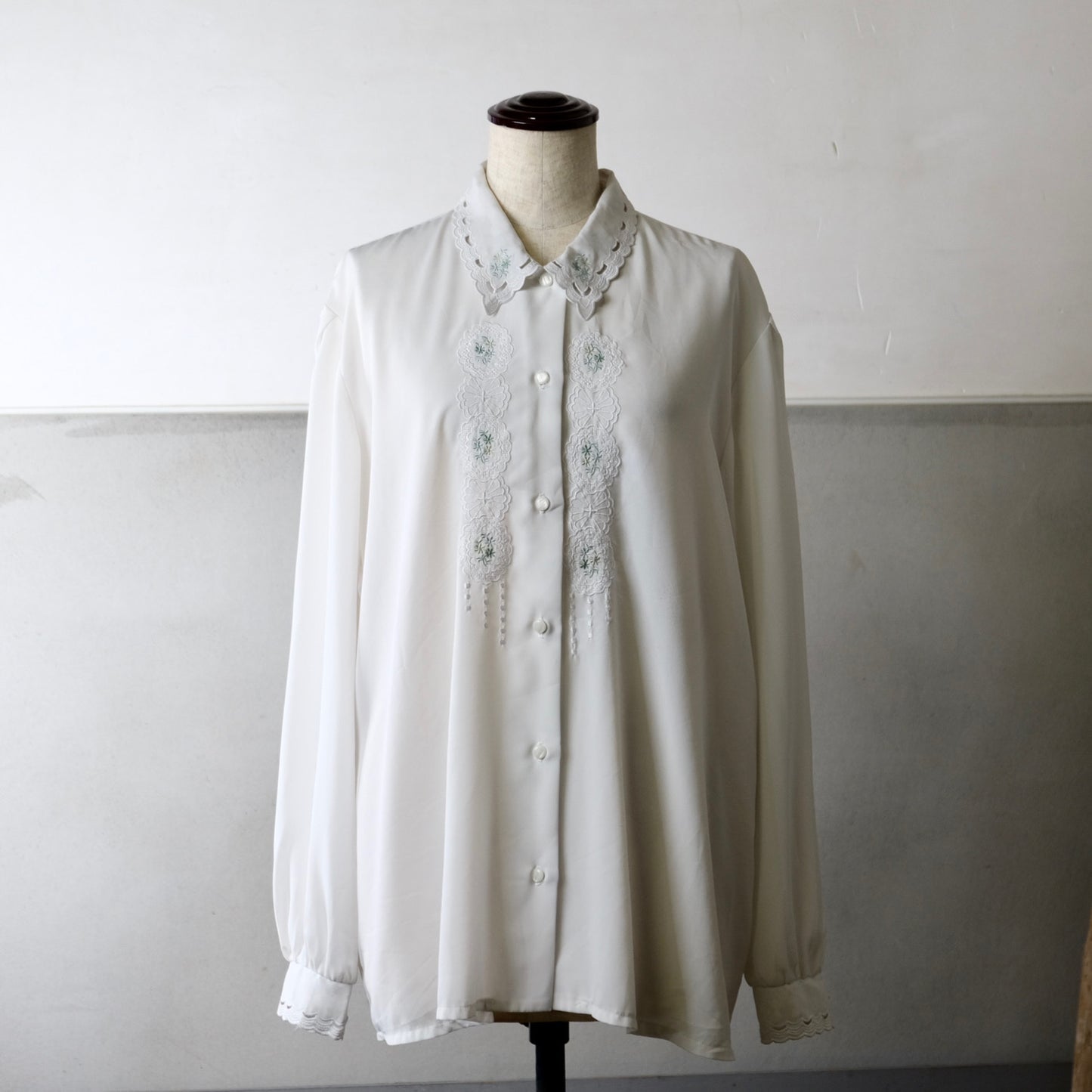 ユーロヴィンテージ ロマンティックブラウス - 古着屋 sio