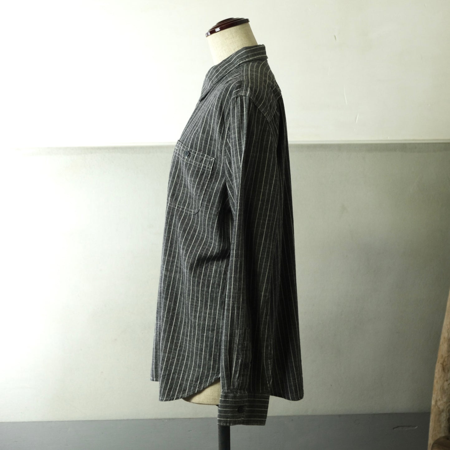 ラルフローレン コットンシャンブレーストライプシャツ - 古着屋 sio