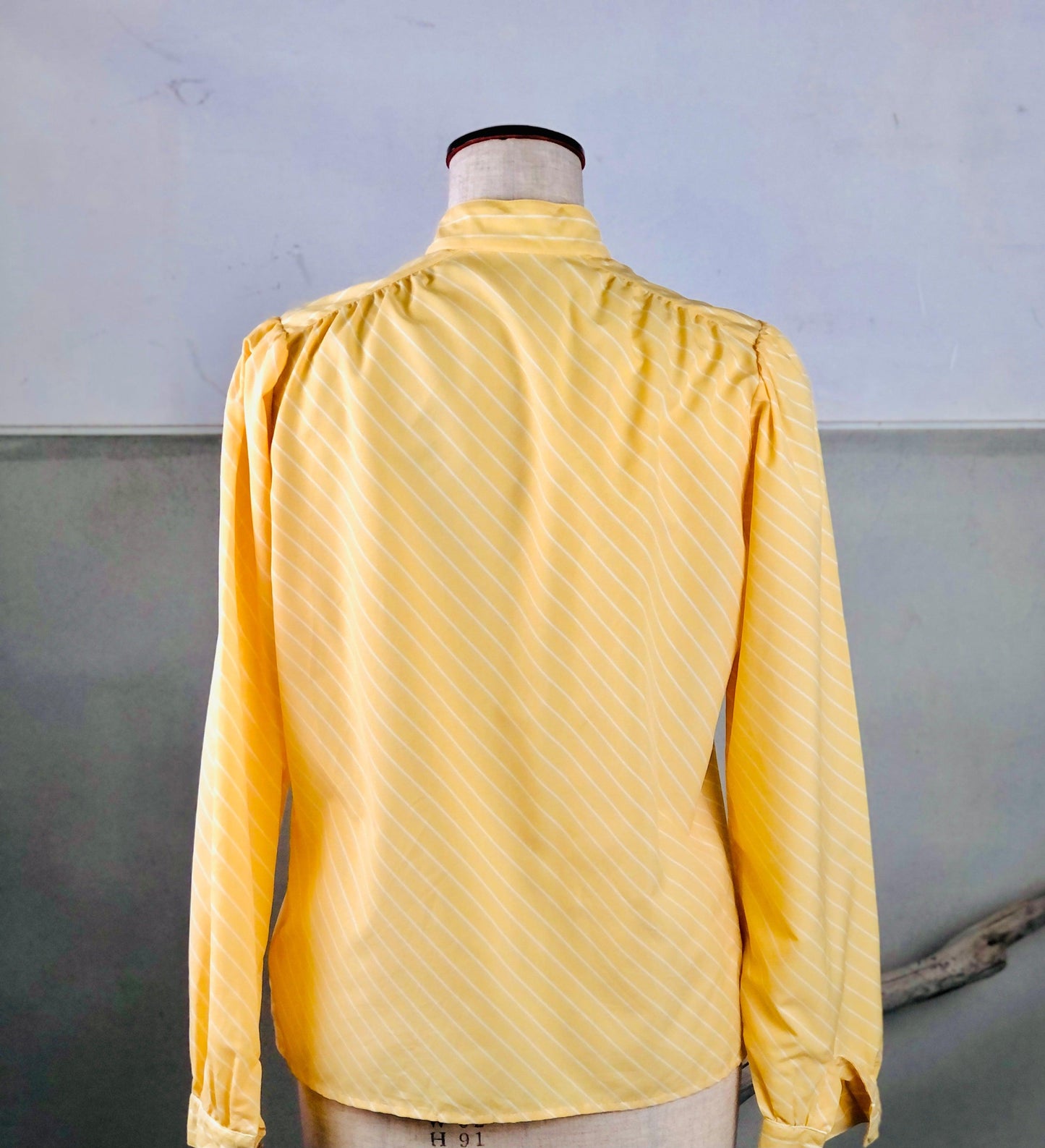 イングランド ストライプ シャツブラウス - 古着屋 sio