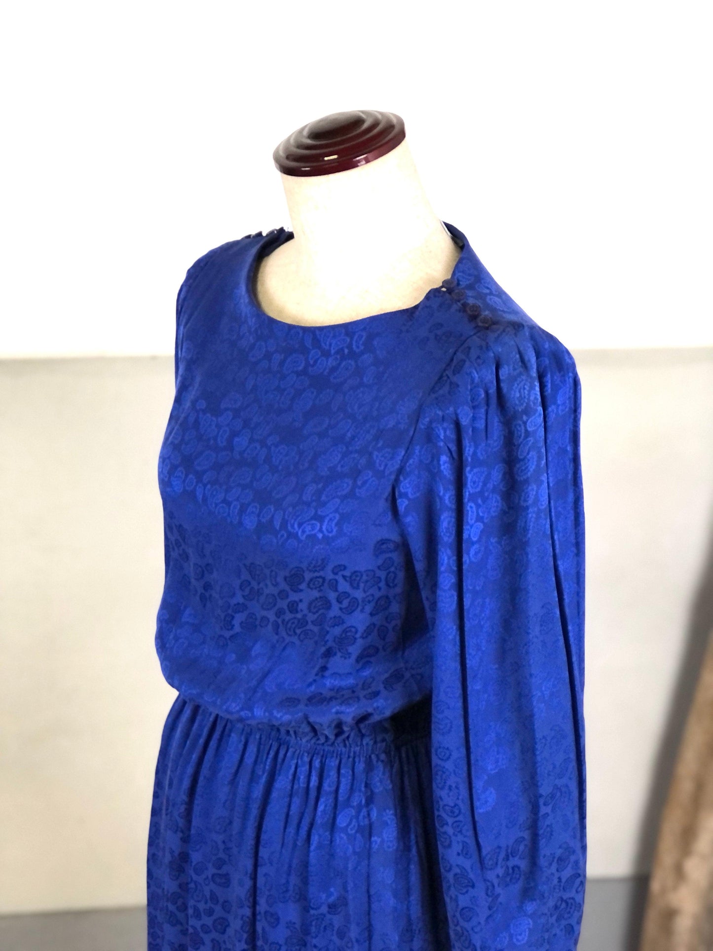 euro シルクペイズリーワンピース - 古着屋 sio