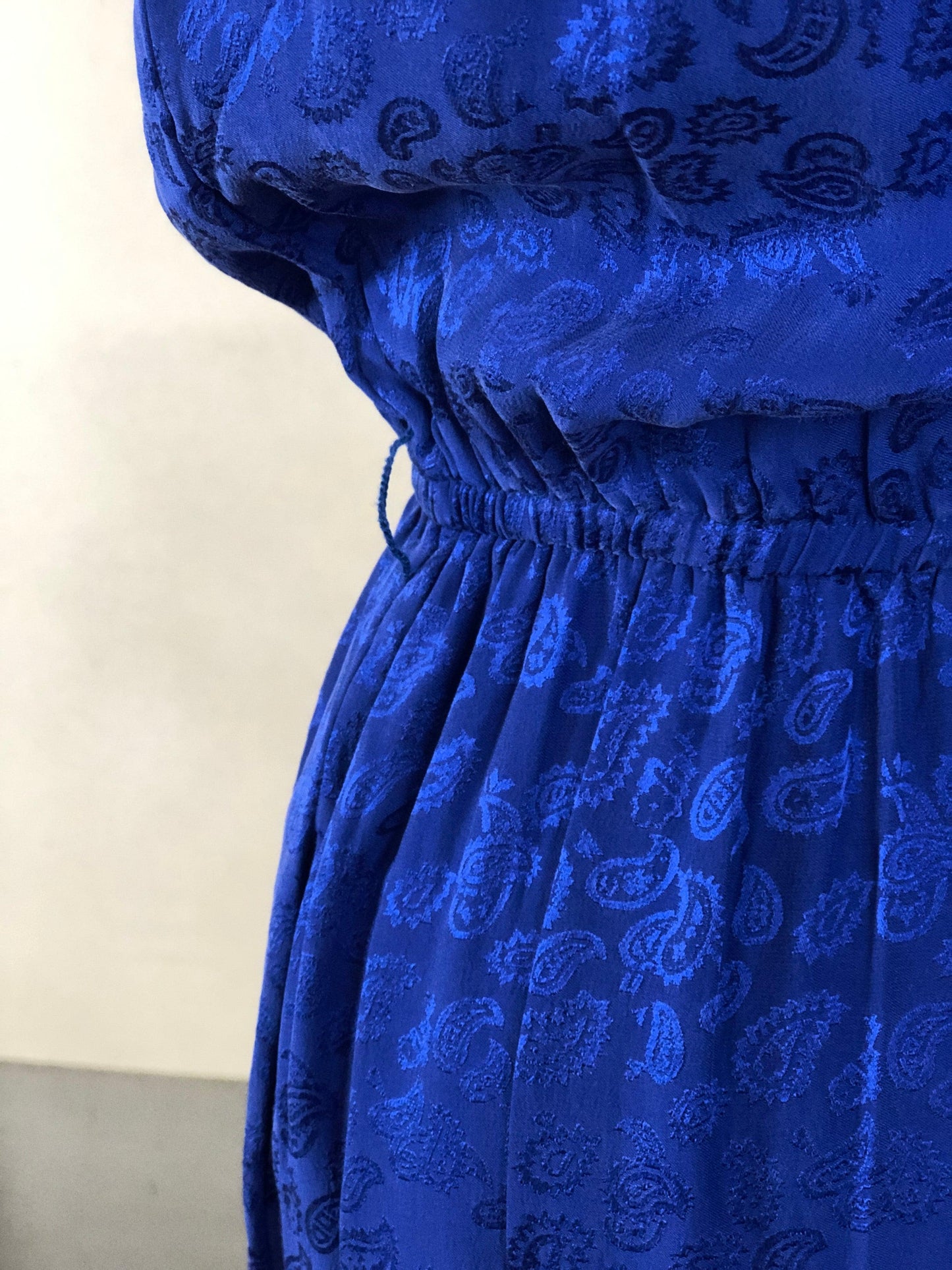 euro シルクペイズリーワンピース - 古着屋 sio