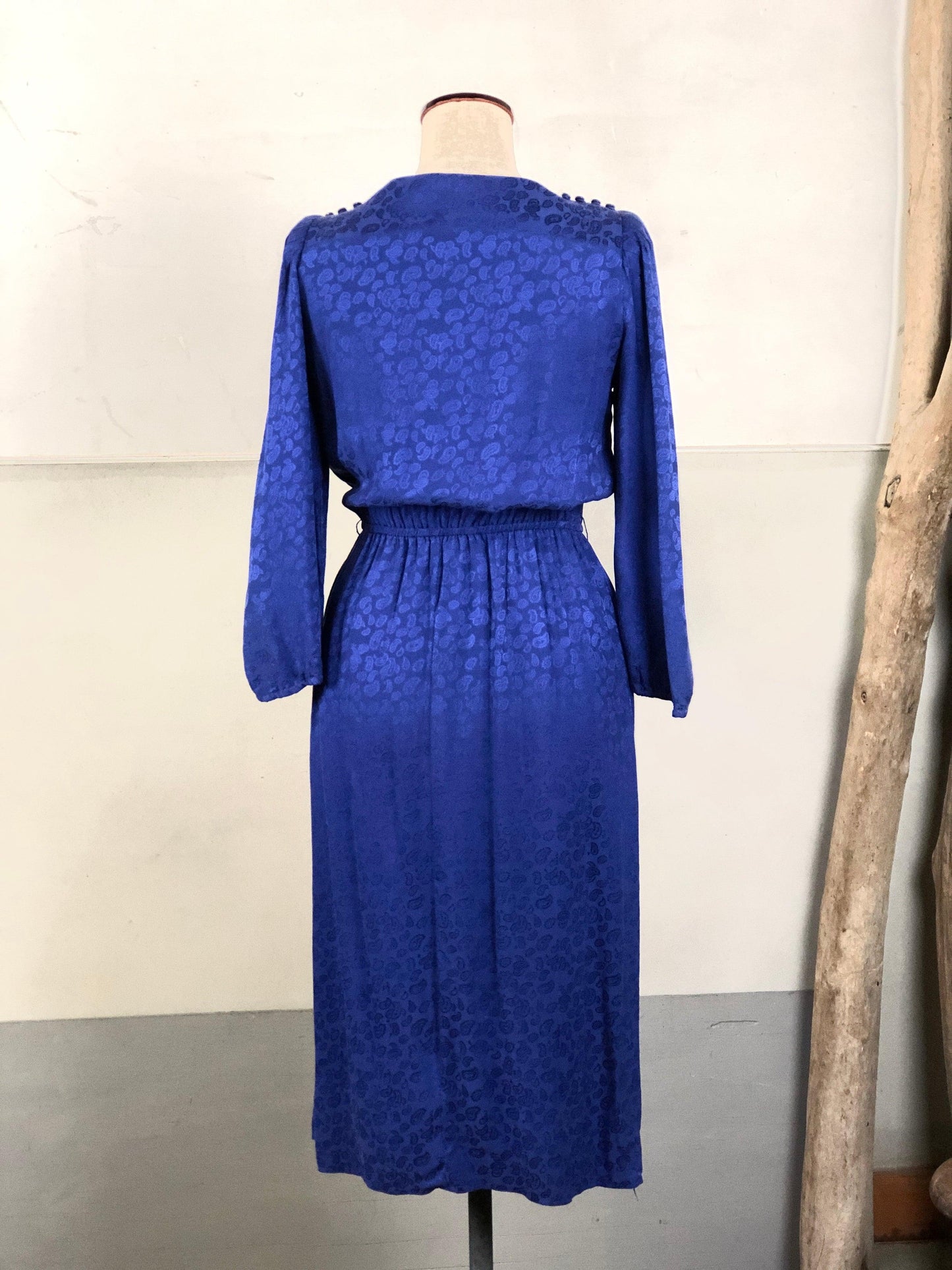 euro シルクペイズリーワンピース - 古着屋 sio