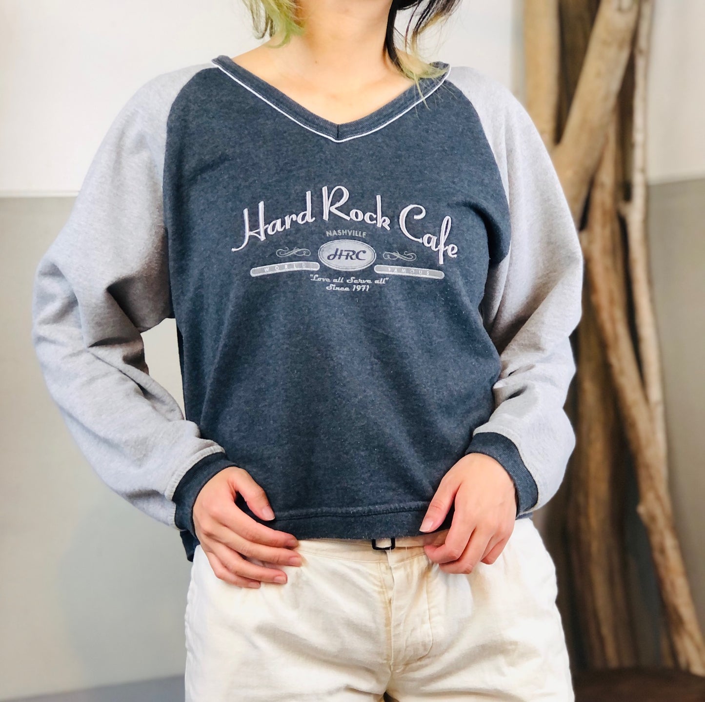 USハードロックカフェ スウェットTシャツ - 古着屋 sio