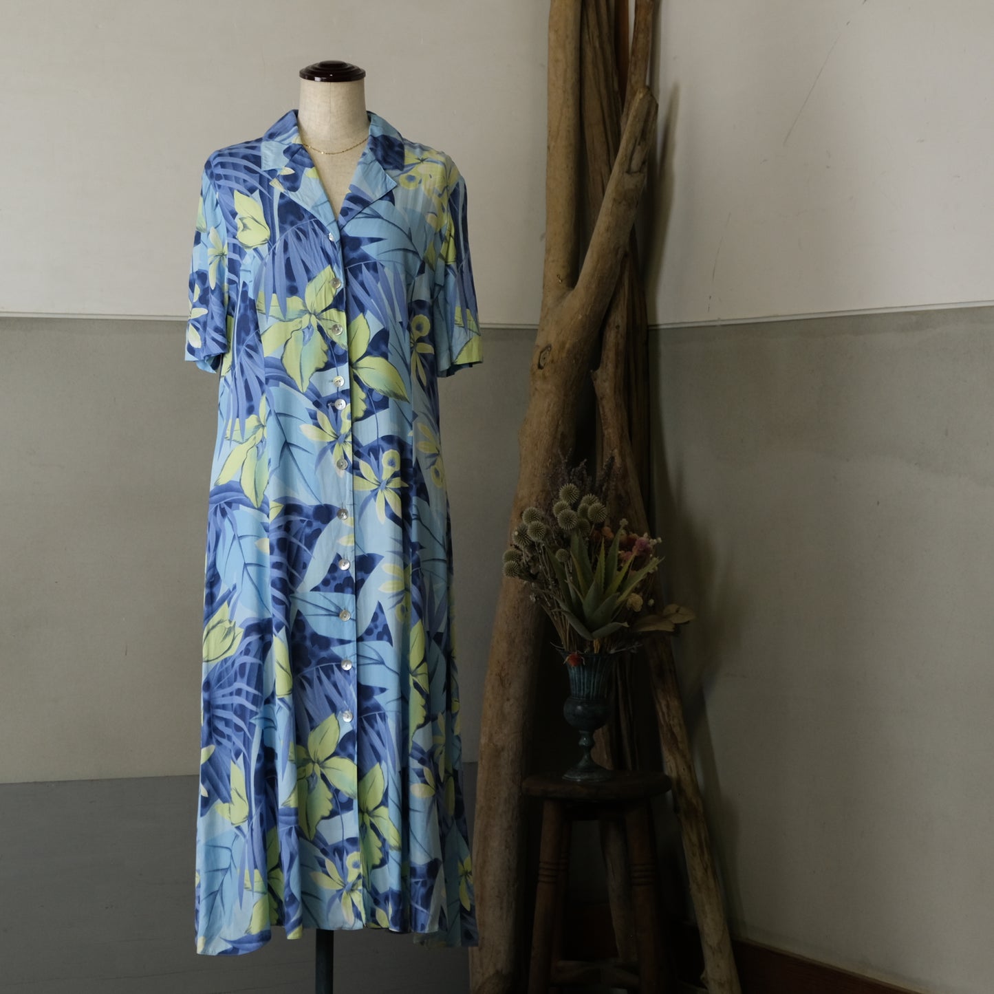 ボタニカルワンピース - 古着屋 sio