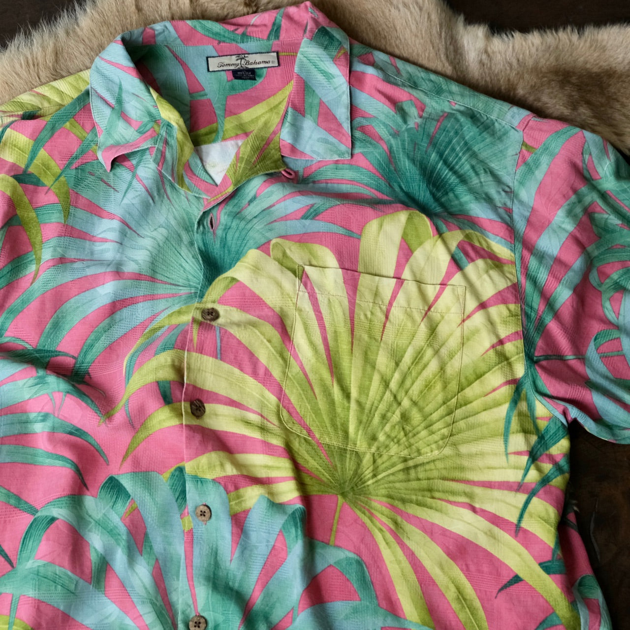 Vintage ビンテージ アロハシャツ シルク Aloha アメリカ US
